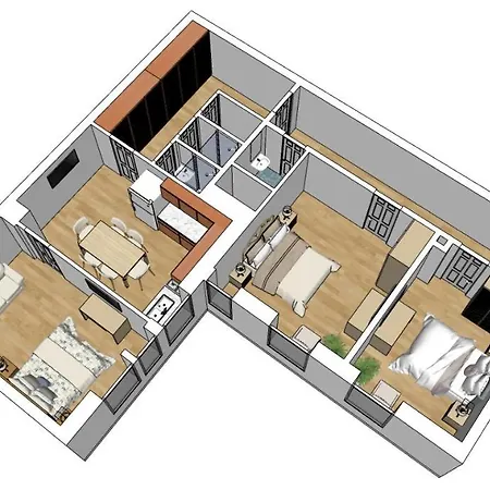 Flatista Homes - Central Station - 3Br Munich Exterior photo