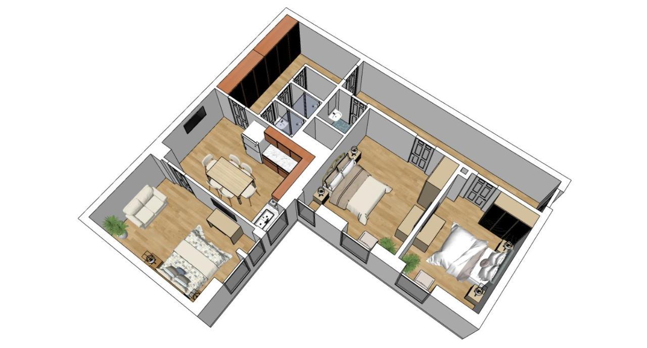 Apartment Flatista Homes - Station - 3br *