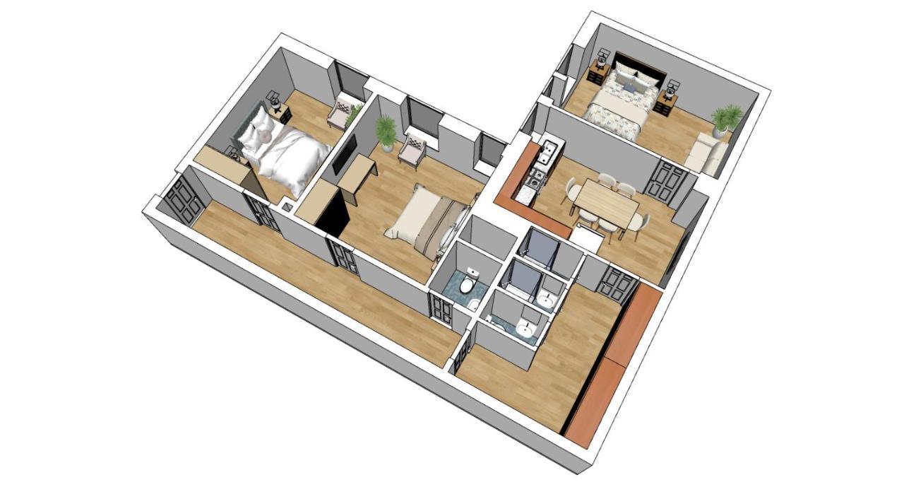 Flatista Homes - Station - 3br Apartment
